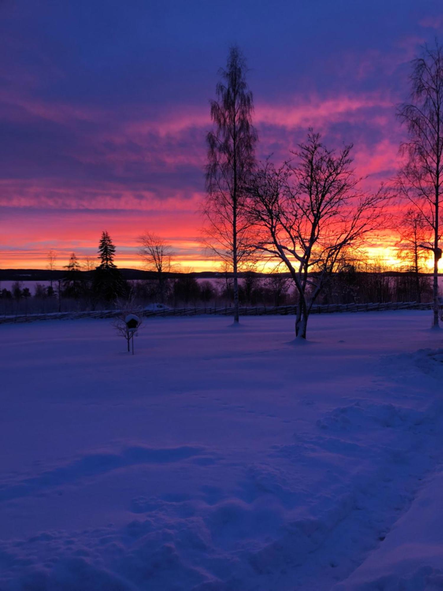 Mysigt Boende I Raettvik Med Utsikt Oever Siljan Exterior photo